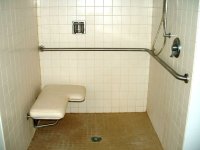 Roll-in Showers
